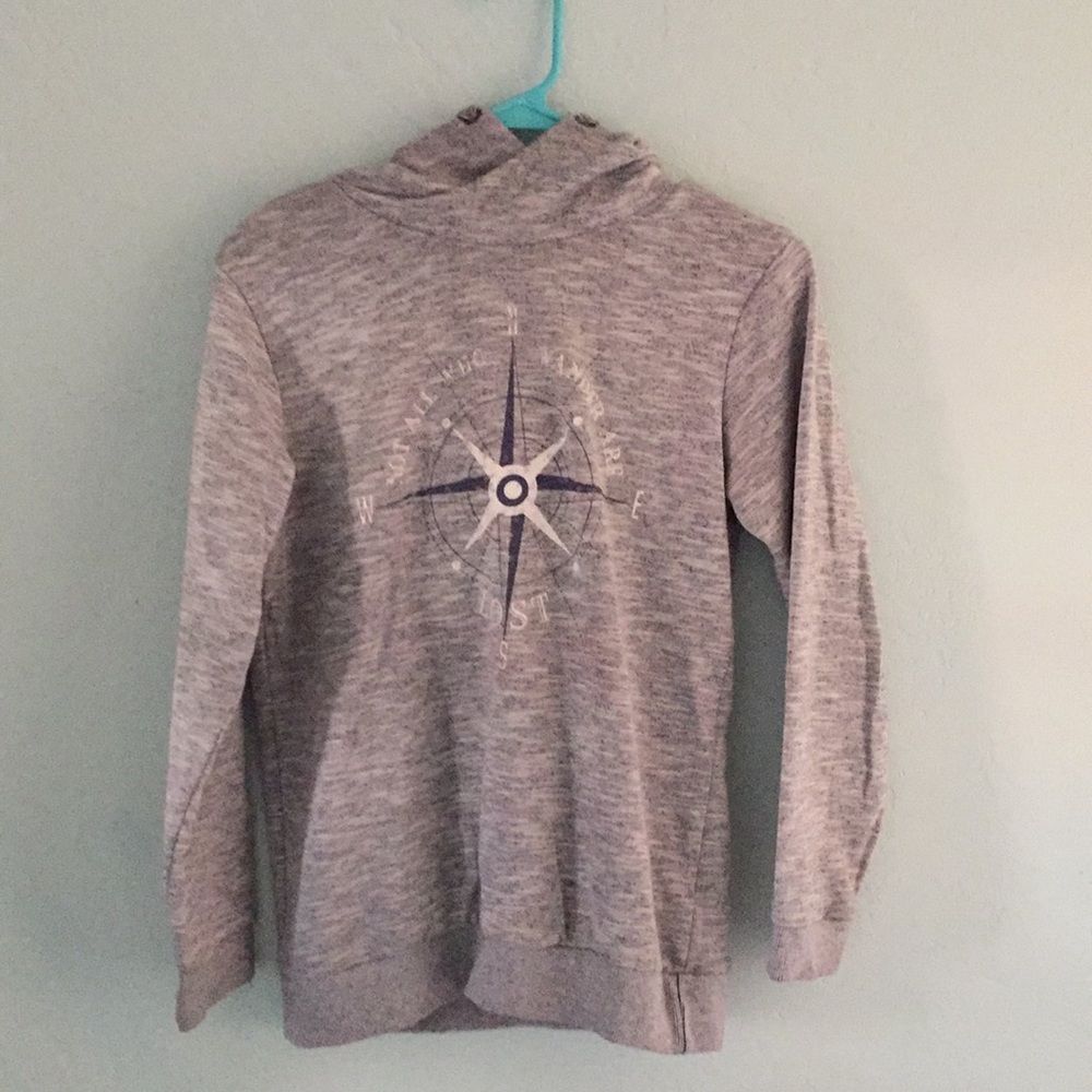 Cute grey hoodie